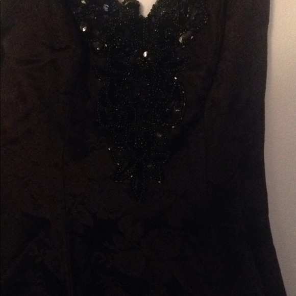 Fancy 80's Vintage Dress - Picture 7 of 8